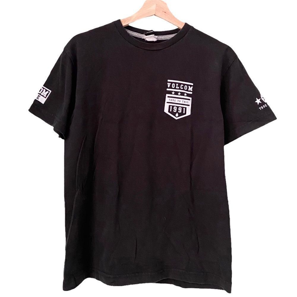 Volcom True to This 91 Graphic Tee in Junior Size Large